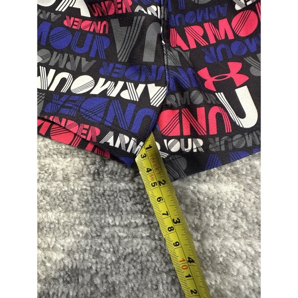 Toddler Girl Under Armour Script Logo Shorts Size 2T - Picture 6 of 7